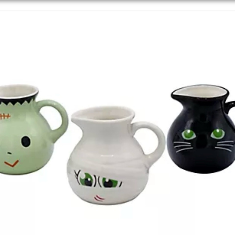 *BRAND NEW* Set of Three Halloween Themed Ceramic Mugs - Boofetti Temp-Tations